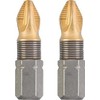 kwb 2 x Bits 25 mm Torx Titanium