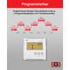 ELEKTROBOCK PT14-P Digital Room Thermostat 230 V Programmable Wall Thermostat