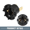 X AUTOHAUX Headlight Low Beam Bulb Holder Socket B28V510A3 for
