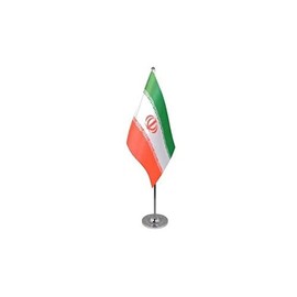 AZ FLAG – Iran Iran Islamic Republic Flag Office 22 x 15 cm Satin 15 x 22 cm