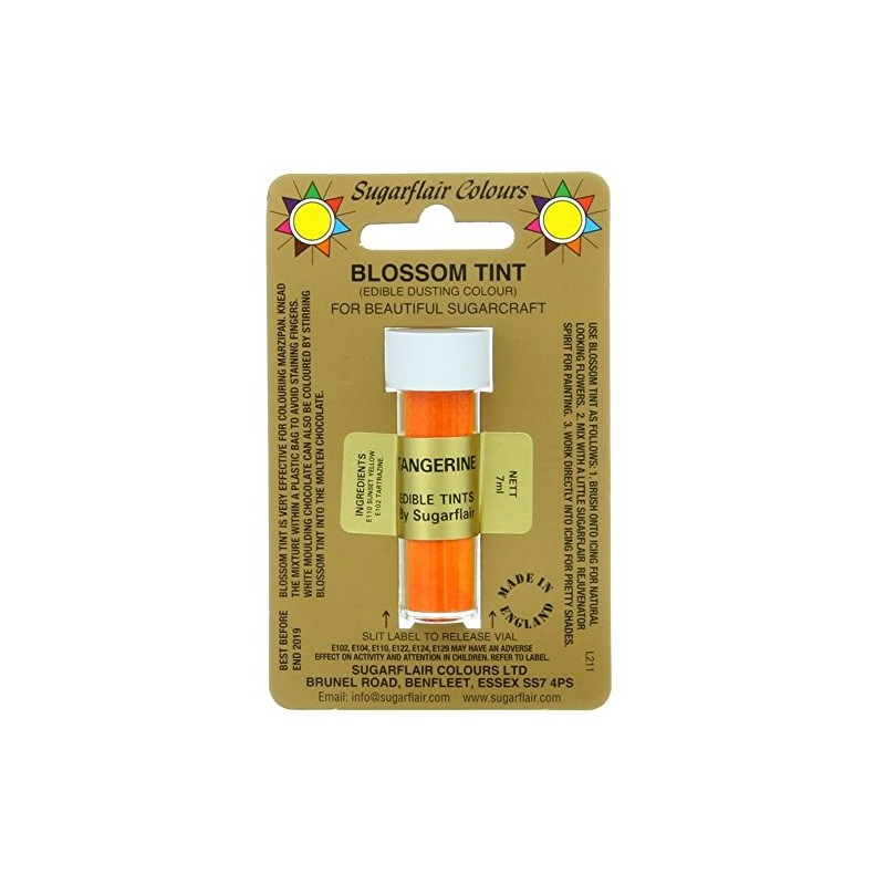 Sugarflair Blossom Tint - Tangerine 7ml