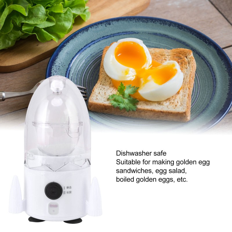 Egg Spinner Rechargeable Silicone Bottom Food Grade ABS Material Golden