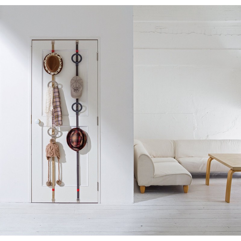 LIKE-IT NDH-04 Wall Mount Storage, Easy Installation, Door Hook (Set