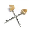 Peach Moonstone Hair Pins (QTY of 2)