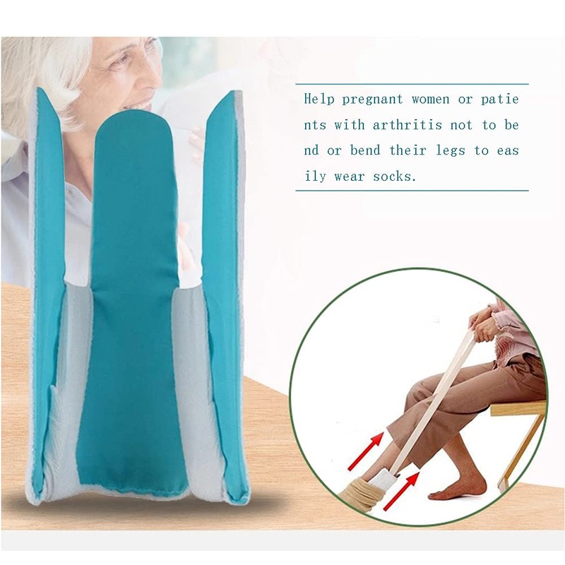 KkaFFe Sock Aid Tool for Elderly, Sock Aids for Putting