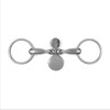 Equine Smile ES0075 Tongue Stretcher Snaffle Bit Water Snaffle with