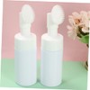 FOMIYES 2pcs Travel Size Foam Facial Cleanser Bottles 100ml Portable