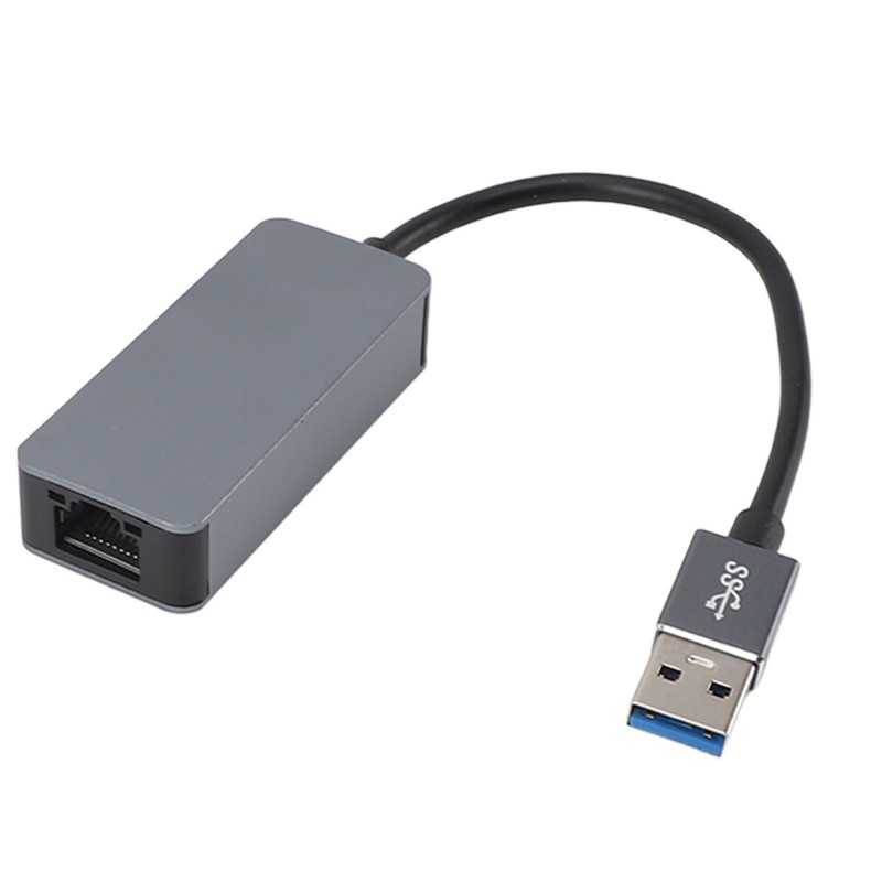 USB 3.0 to 2.5G Ethernet Adapter High Speed Plug and