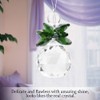 Crystal Suncatcher Hanging Pendant Angel Handmade Ornament Wedding Decor Rainbow
