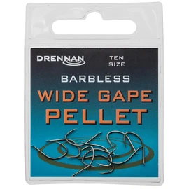 Drennan Barbless Wide Gape Pellet Hooks: 14