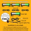 Emergency Strobe Lights for Vehicle, 4 in 1 LED 32W