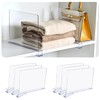 Uni HIMO Shelf Dividers，Vertical Purse Organizer for Closet，Thickened and Sturdy