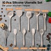 Onader Silicone Cooking Utensils Set of 10 Kitchen Utensils for