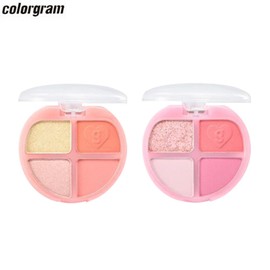COLORGRAM Tintin Dory Eyeshadow Palette 4g, Color:02 Chestnut Dory
