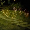 Vanthylit 3PK 30'' Lighted Birch Twig Branches with 60 LED