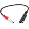 SAE 2-pin to 5-pin Male GPS Power Cable for Topcon