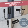 Jack N’ Drill Chain Door Guard with Lock - 2
