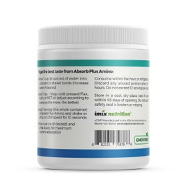 Absorb Plus Amino – Nutritional Supplement, Nutritional Support, Non-GMO, Gluten Free, Elemental Free-Form Amino Acid Formula (50g, Unsweetened Coco-Choc)
