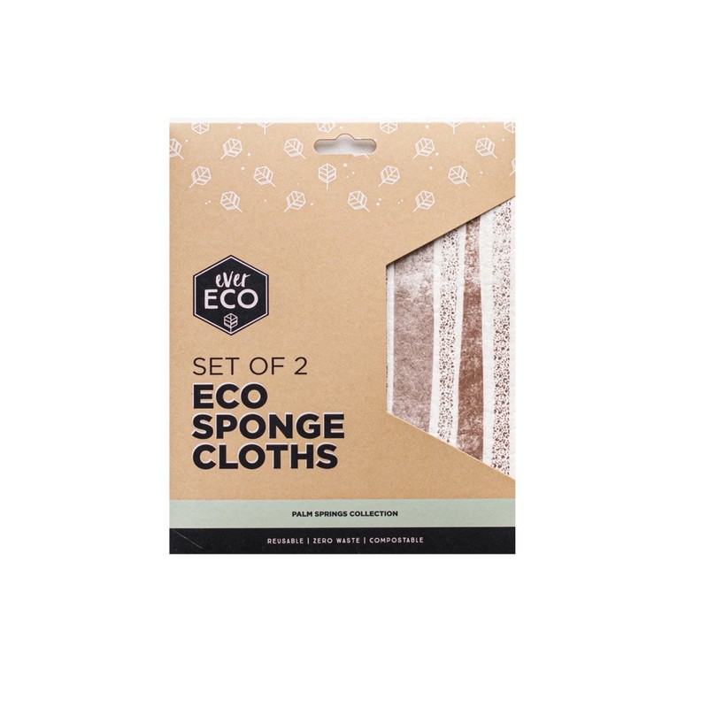 EVER ECO Eco Sponge Cloths Chasing Rainbows Collection, EVER ECO