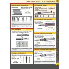 HHIP 4401-0029 Double End Micro Edge Finder, 1/2" Shank Diameter, .20/.50" Tip Diameter, .0002" Accuracy