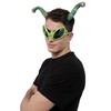 Carnavalife Alien Invader Antenna Eye Headband and Green Glasses for
