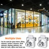 2 Pack Glass Cabinet Lock Single Glass Door Locks Display