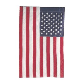 Evergreen Flag American Flag 44-inch x 28-inch House Size | Heavy Duty Outdoor Premium 310D | Embroidered Stars and Stripes and Quadruple Stitched Edge | USA Residential or Commercial