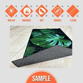 Generic Round Pooh Map Rug Kids Room Nursery Decor Baby Room Rug HT-1501.5 59 Inches = 150 cm