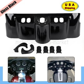 Unbranded Inner Fairing Cap Kit W/Switch Covers For Harley Street Glide FLHX Trike FLHXXX
