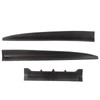 3PCs Car Rear Window Roof Spoiler Trunk Kit Tail Spoiler