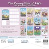 Funny Side of Life Wiro Planner Wall Calendar 2026 +