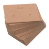 Operitacx 500pcs Earring Cards: Jewelry Packaging Cardboard for Earrings -