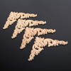 Carved Applique Wood Carved Corner Onlay Applique Applique Onlay for