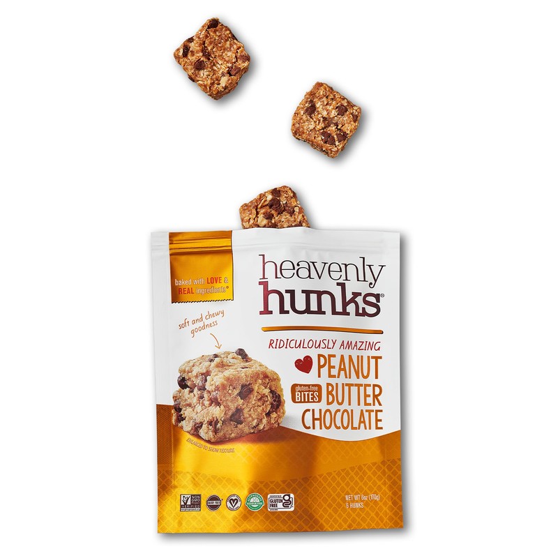Heavenly Hunks Peanut Butter Chocolate Cookies, 6 Oz (6 Pack)