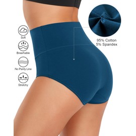 UMMISS Tummy Control Underwear for Women High Waist Panties Soft Maternity Postpartum Brief Multi-pack