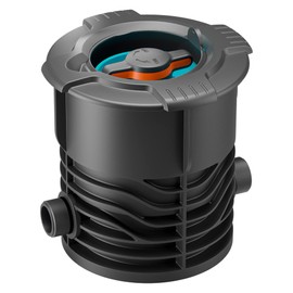 GARDENA Sprinkler System control and shut off box with 3/4 inch external thread: For the variable control or shut off of the water flow, for individual sprinklers or groups (08264-20)