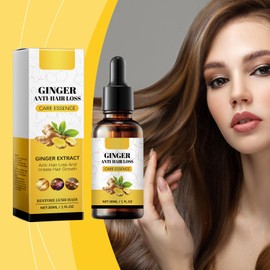 2PCS Ingwer Hair Growth Oil, Ingwer Haarwachstumsöl, Ingwer Ätherisches Haaröl, Anti Haarausfall Ingwer Serum, Haar Repair Ingwer Serums, Behandlung von Haarausfall und Haarverdünnung