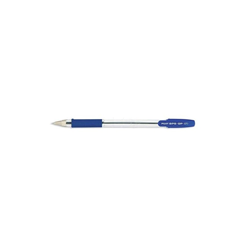 Pilot BPS GP Ballpoint Pen 12 Pieces Rubberised Grip 0.5mm