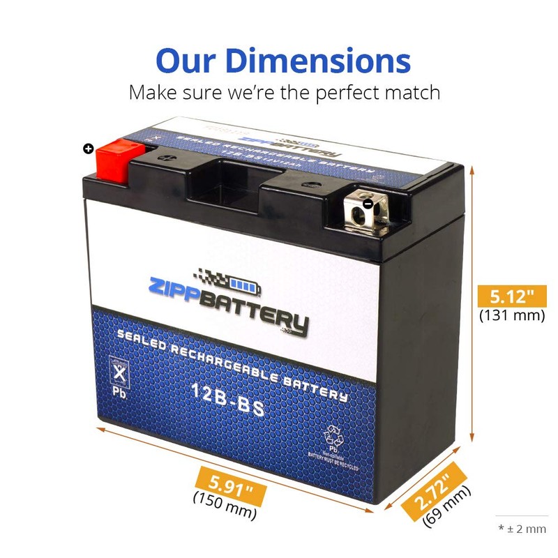 Chrome Battery 12B-BS lead_acid_battery