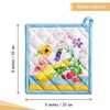 Maison d' Hermine Spring/Summer Set with Oven Gloves and Pot