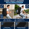 Backpack Laundry Bag Durable Polyster Laundry Backpack Bag with Shoulder
