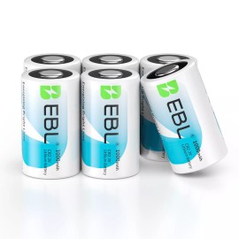 EBL Lot EBL CR2 3V Lithium Battery 1000mAh for Instax Mini CameraGolf Rangefinder - 18 PCS