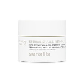 Sensilis - Eternalist A.G.E, Crema Antiedad Intensiva, Hidratante y Reparadora con Retinol, Ácido Hialurónico y Vitamina A, para Pieles Sensibles o con Rosácea - 50 m