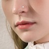 Briana Williams Clear Nose Stud Nose Piercing Retainers 20G 18G