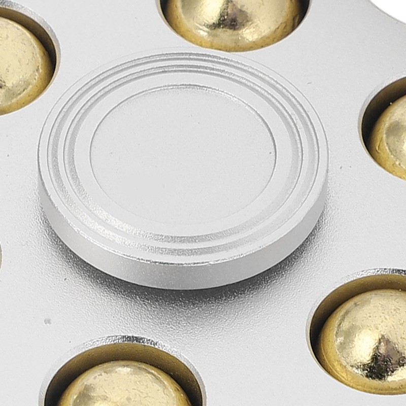 Fingertip Gyroscope Toy Detachable Relieves Stress Metal Rotating Decompression Toy