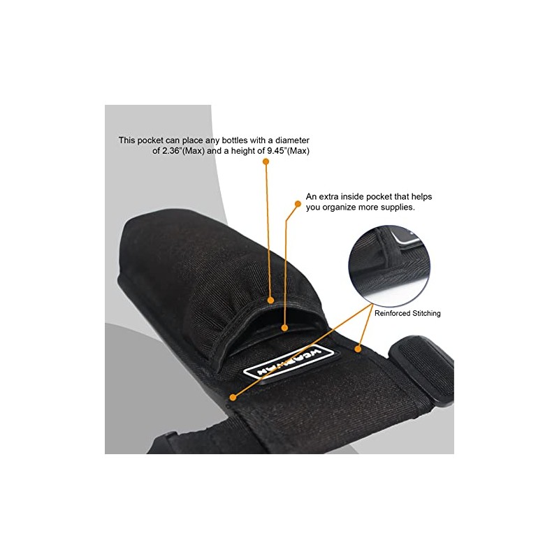 Funda para aceite de masaje, ajustable y duradera, solo bolsa,