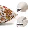 Sweetshow Fall Floral Lumbar Pillow Covers 12x20 Set of 2