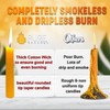 Beeswax Taper Candles 100% Natural Pure Refined Unscented and Decorative