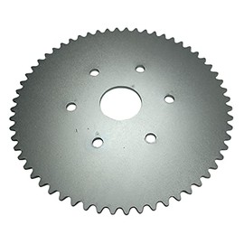 AZUSA 60 Tooth Steel Sprocket - 35 Chain, 3.25" Bolt Pattern, 1-3/8" Bore