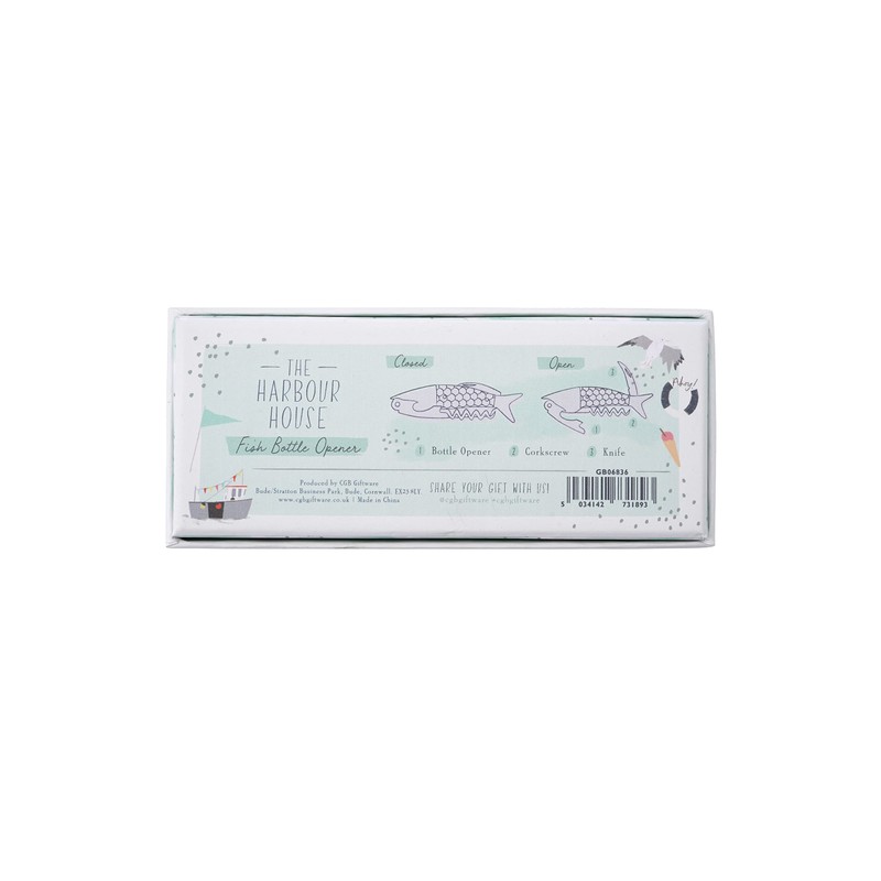 CGB Giftware | Fish 3 in 1 Bottle Opener |